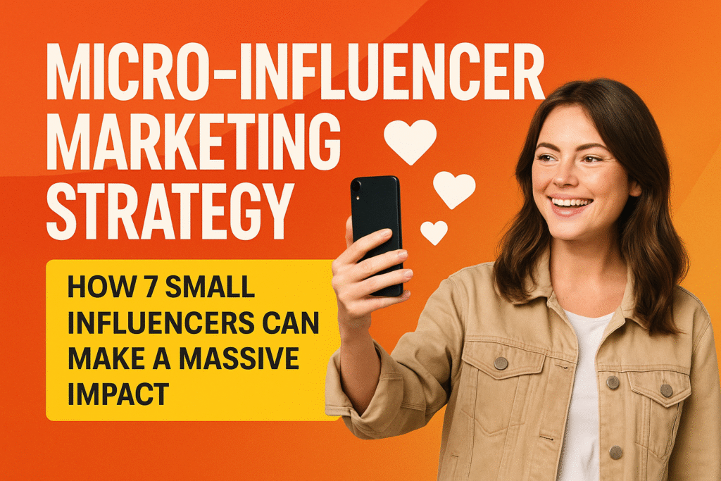 Micro‑Influencer Marketing Strategy: How 7 Small Influencers Can Make a Massive Impact